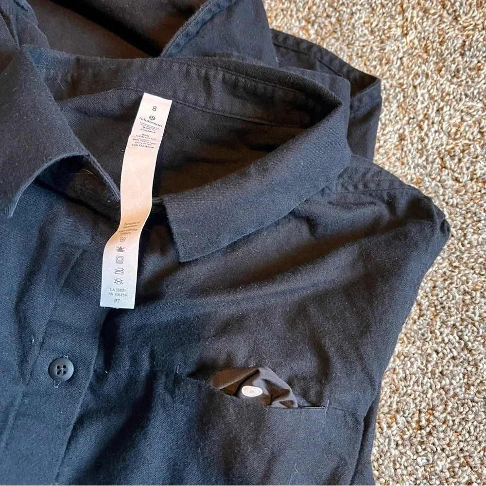 Lululemon Full Day Ahead Shirt Size 8